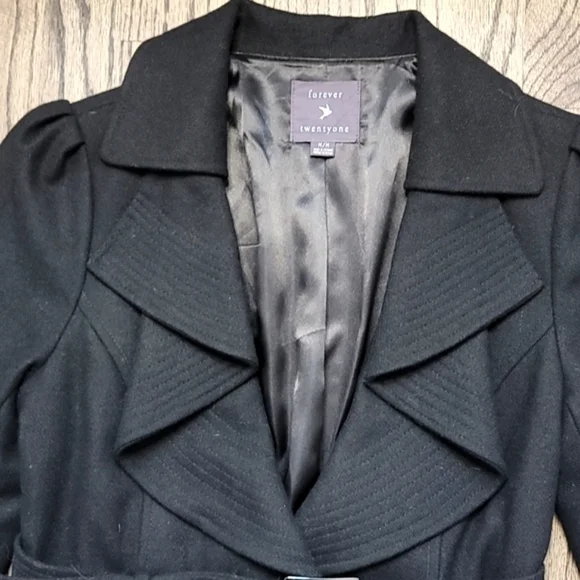 Forever 21 Wool Coat - Picture 5 of 11